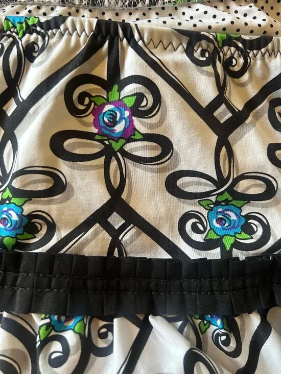 Vintage Betsey Johnson Skirted Bikini Set - Picture 6 of 8